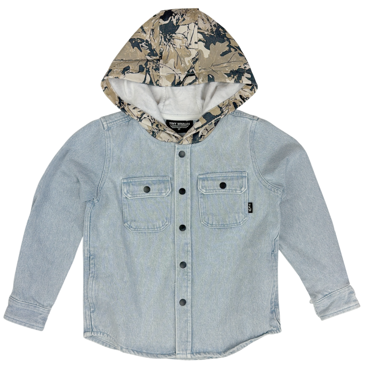 Woods Denim Long Sleeve Tee