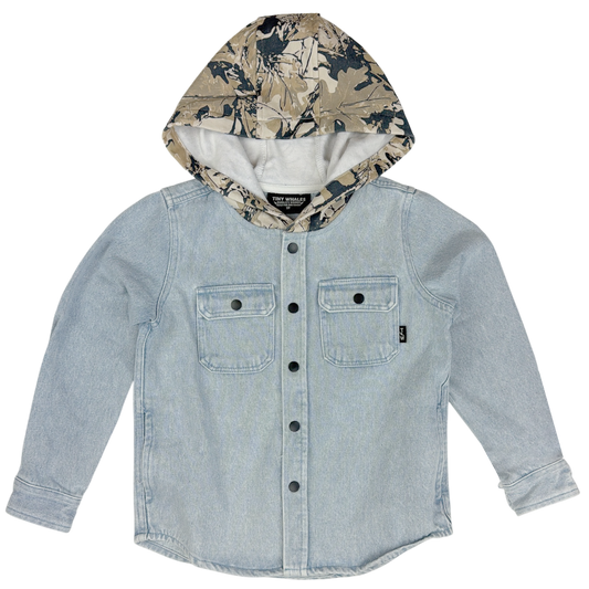 Woods Denim Long Sleeve Tee