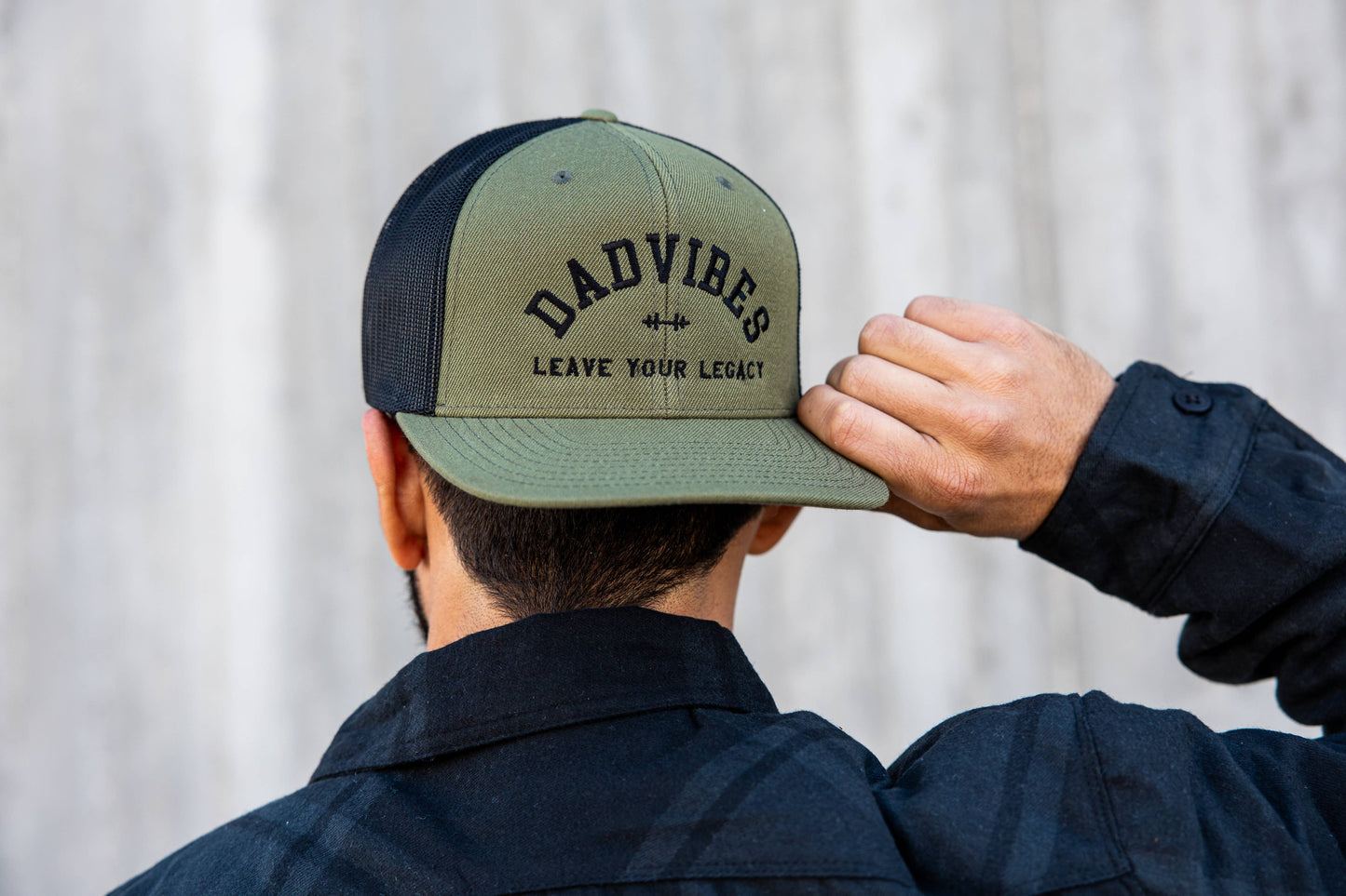 Dad Vibes Hat (Olive/Black)