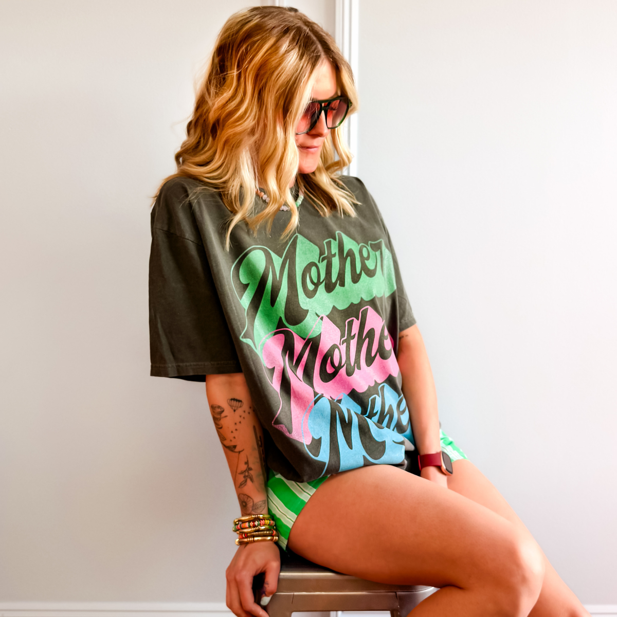 Women's Neon Mother Tee