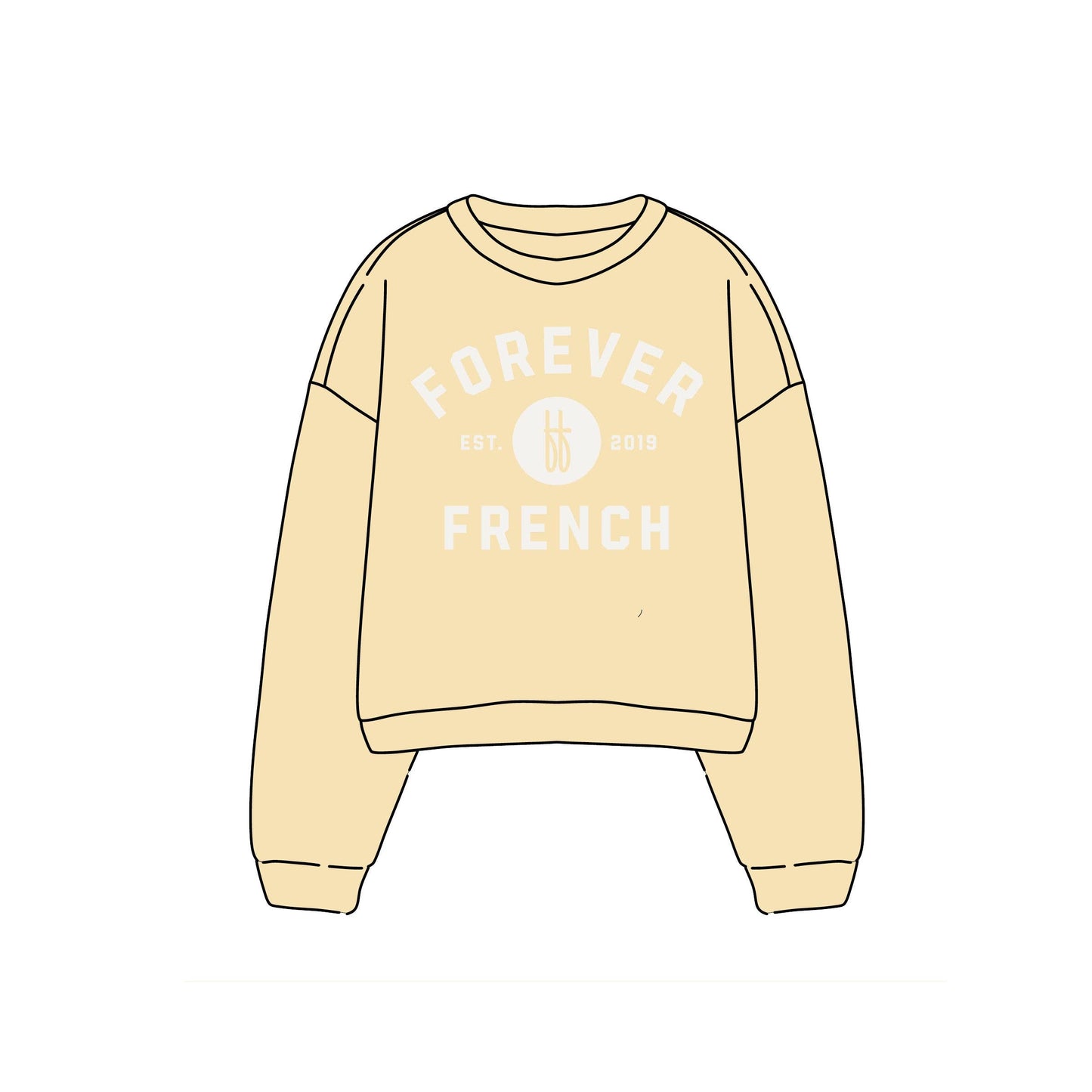 Forever French Lemon Crewneck