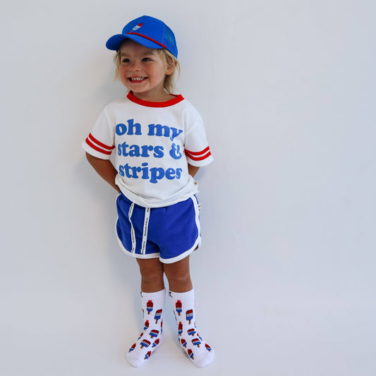 Oh My Stars and Stripes Tee