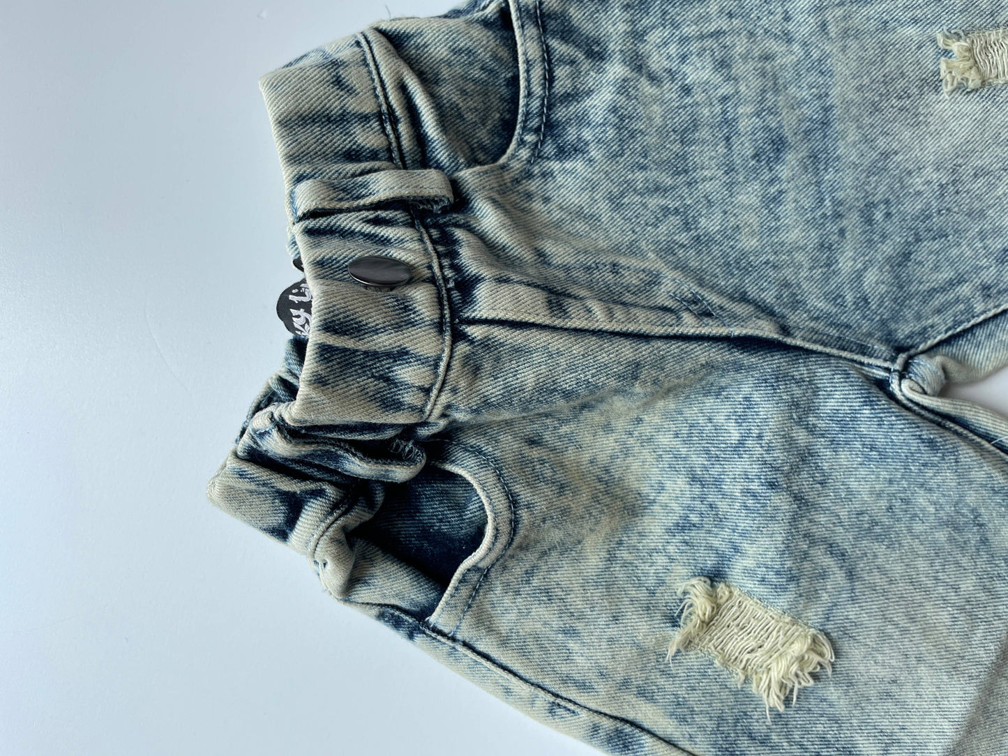 Acid Wash Denim Jeans