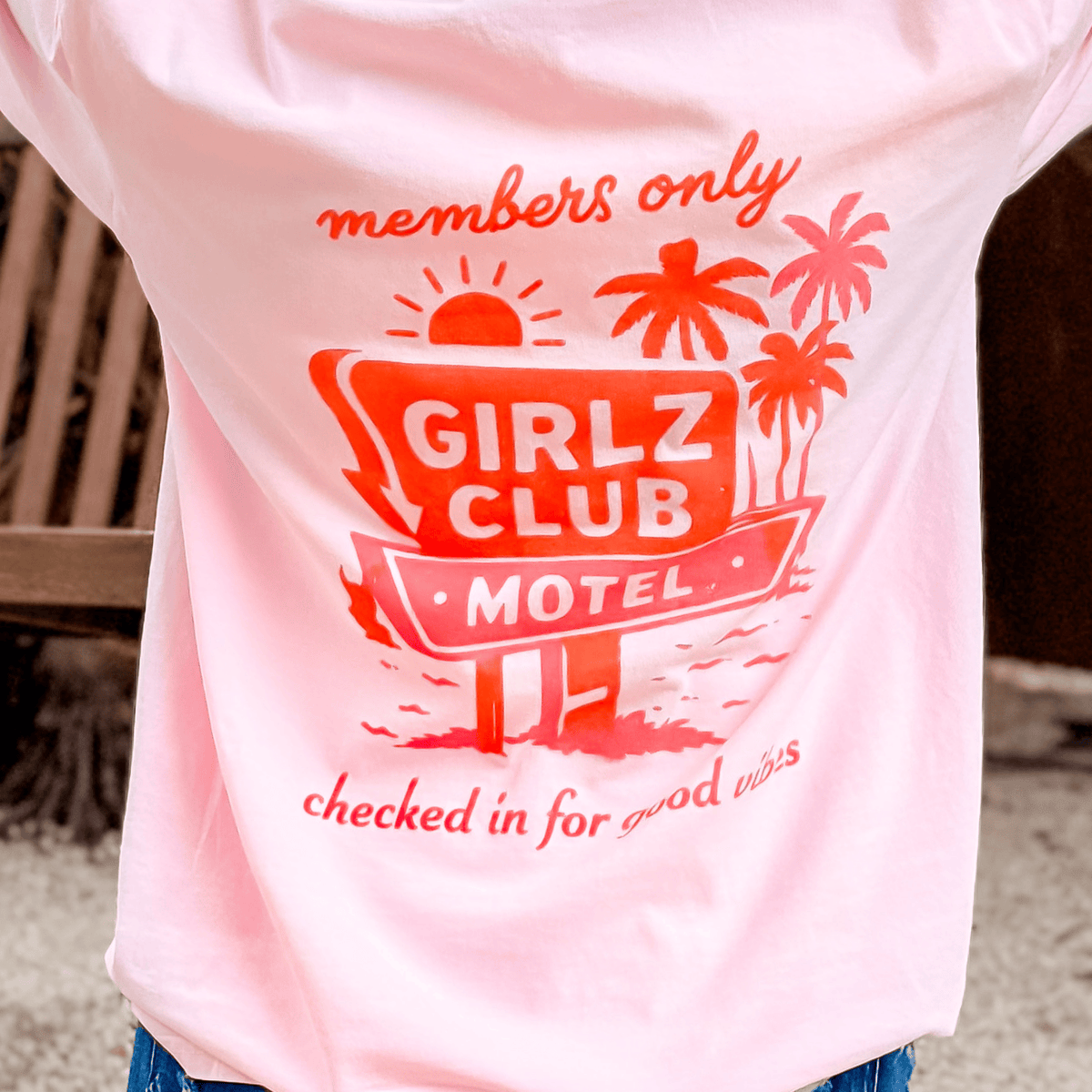 Women's Girlz Club Motel Tee