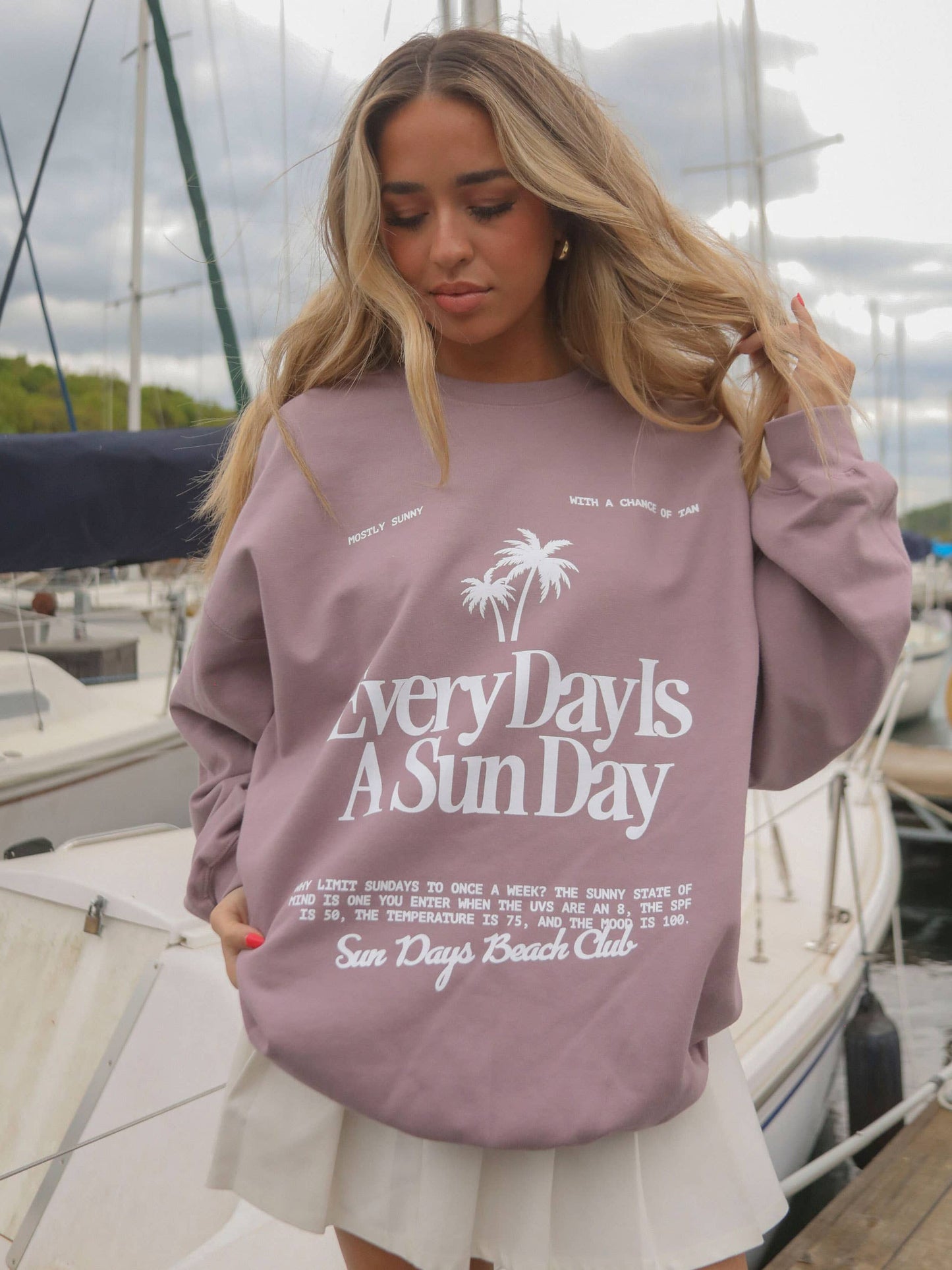 Every Day Is Sunday Crewneck