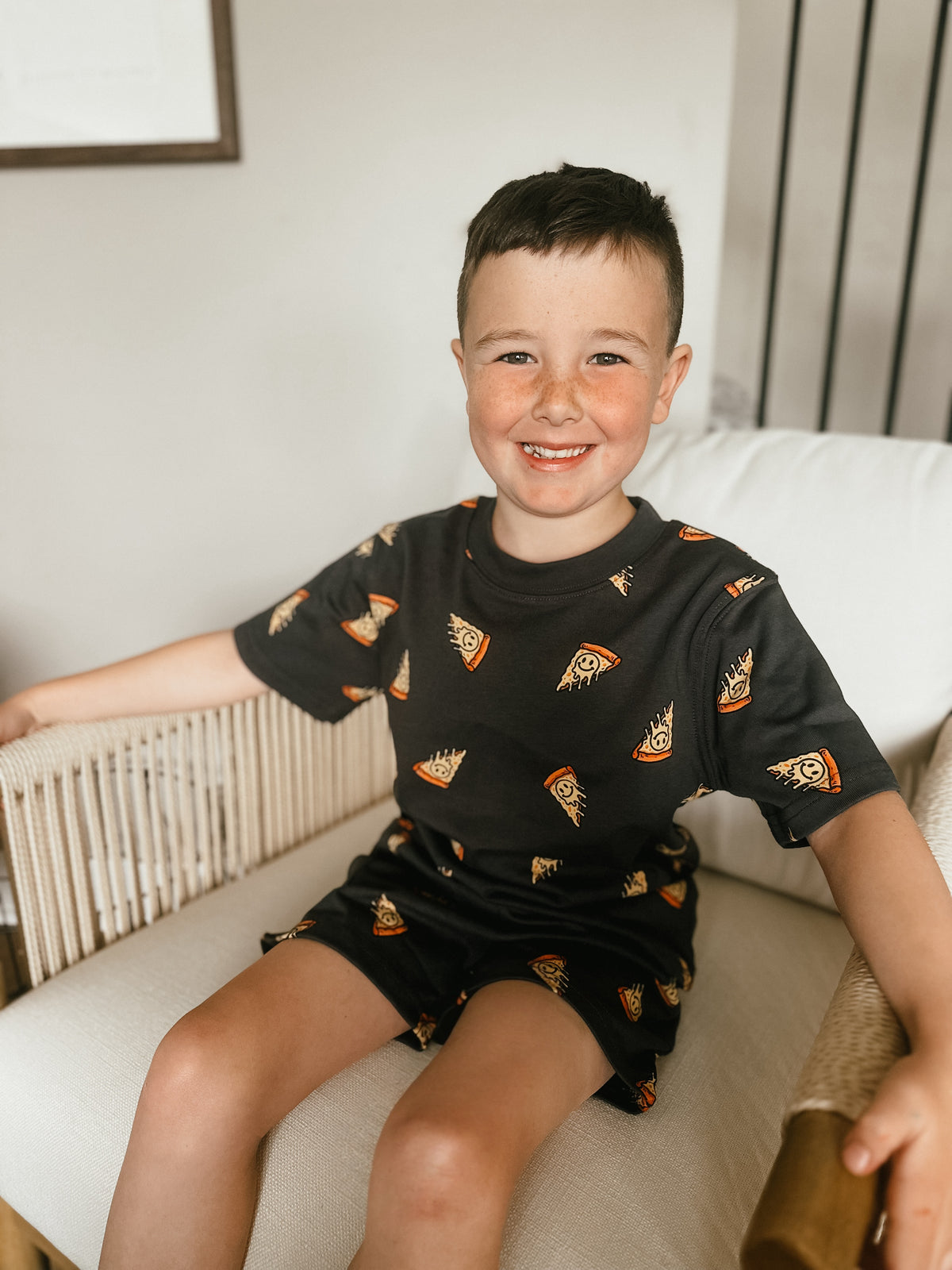 Pizza Time Shorts Set