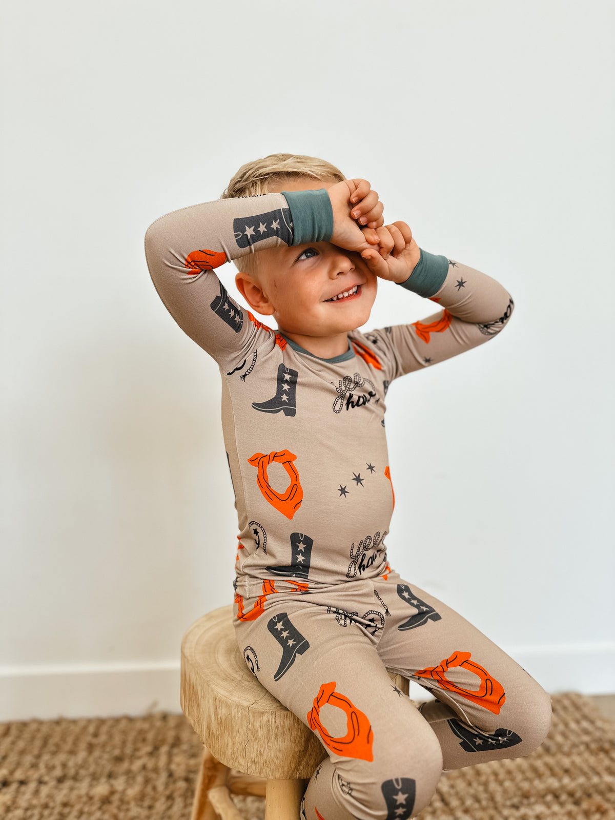 Last Rodeo Pyjamas Rodeo Wrangler Two Piece Pajama – Wild Crew Clothing