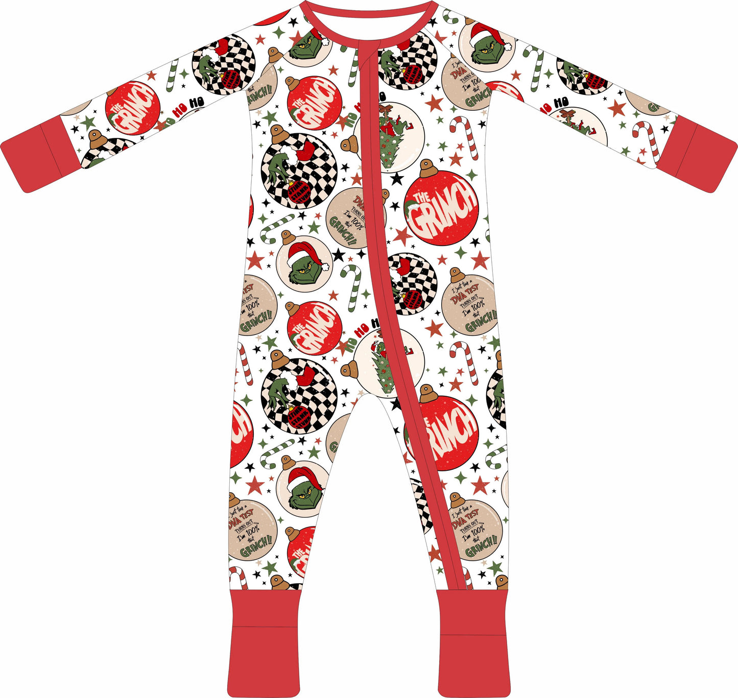 Merry Mean One Zippered Pajama