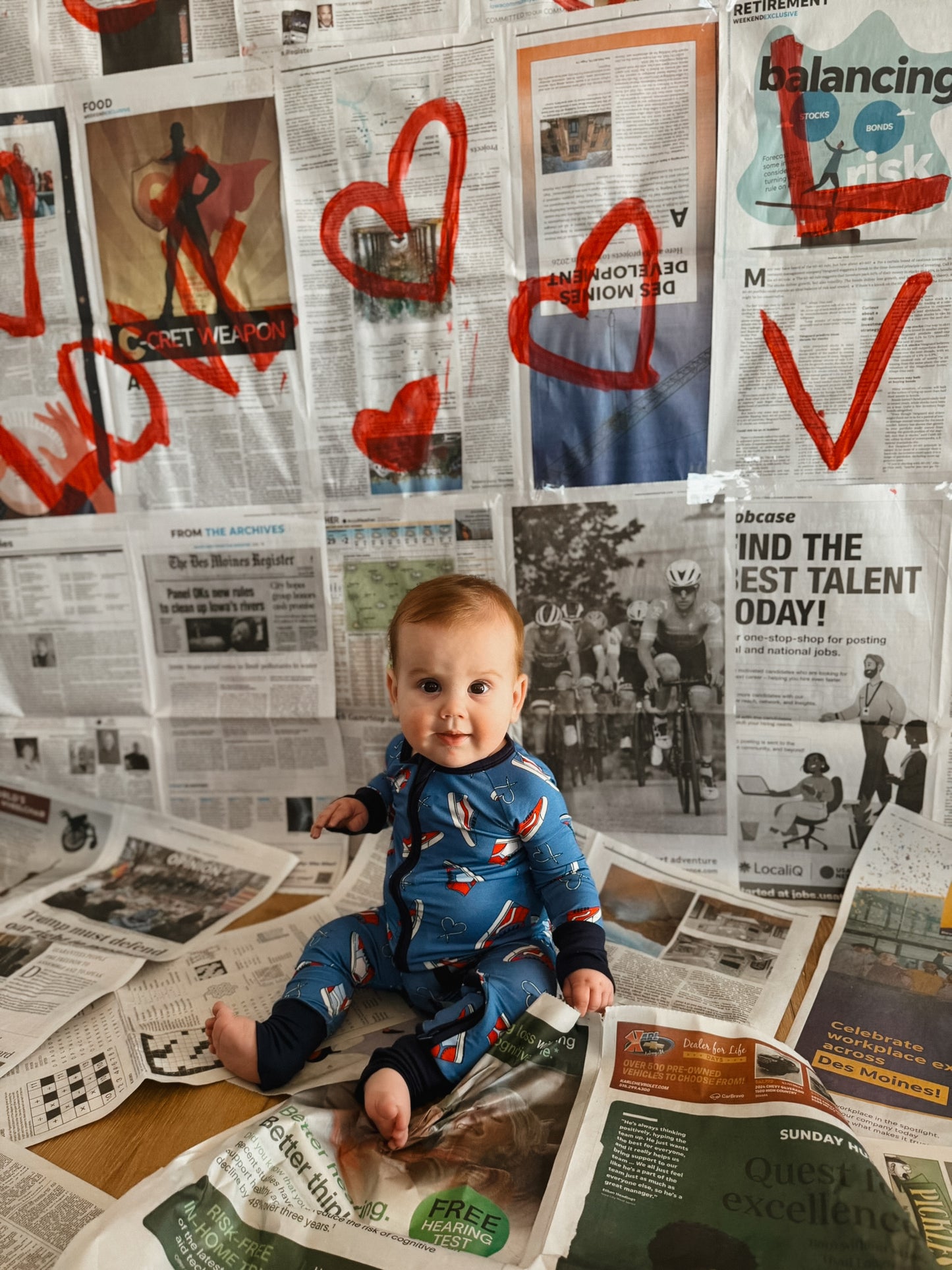 Sneaker Sweetheart Zippered Pajama