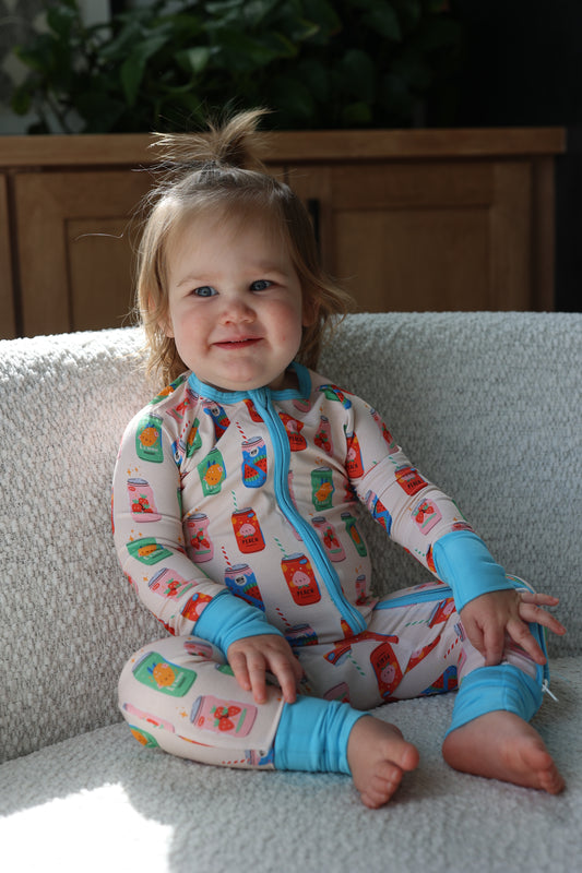 Soda Pop Zippered Pajama