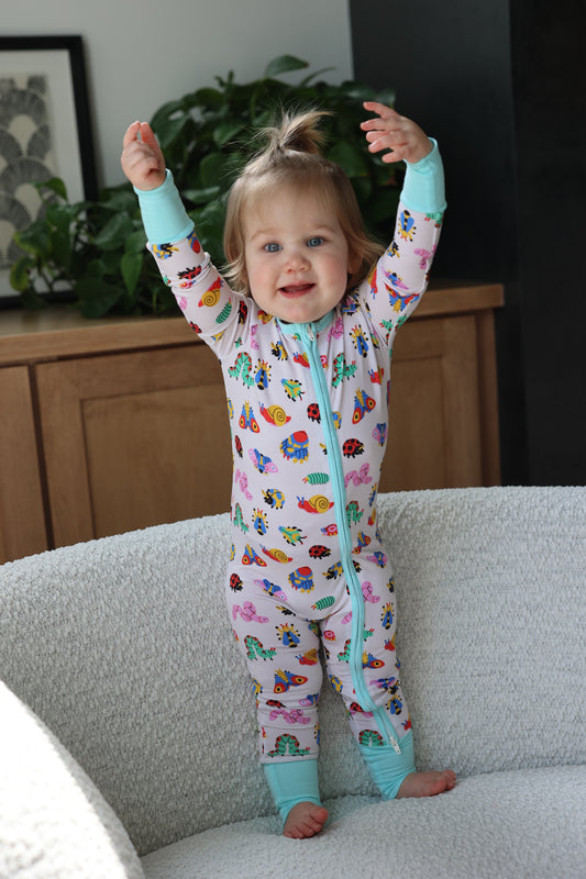 Snug as a Bug Zippered Pajama