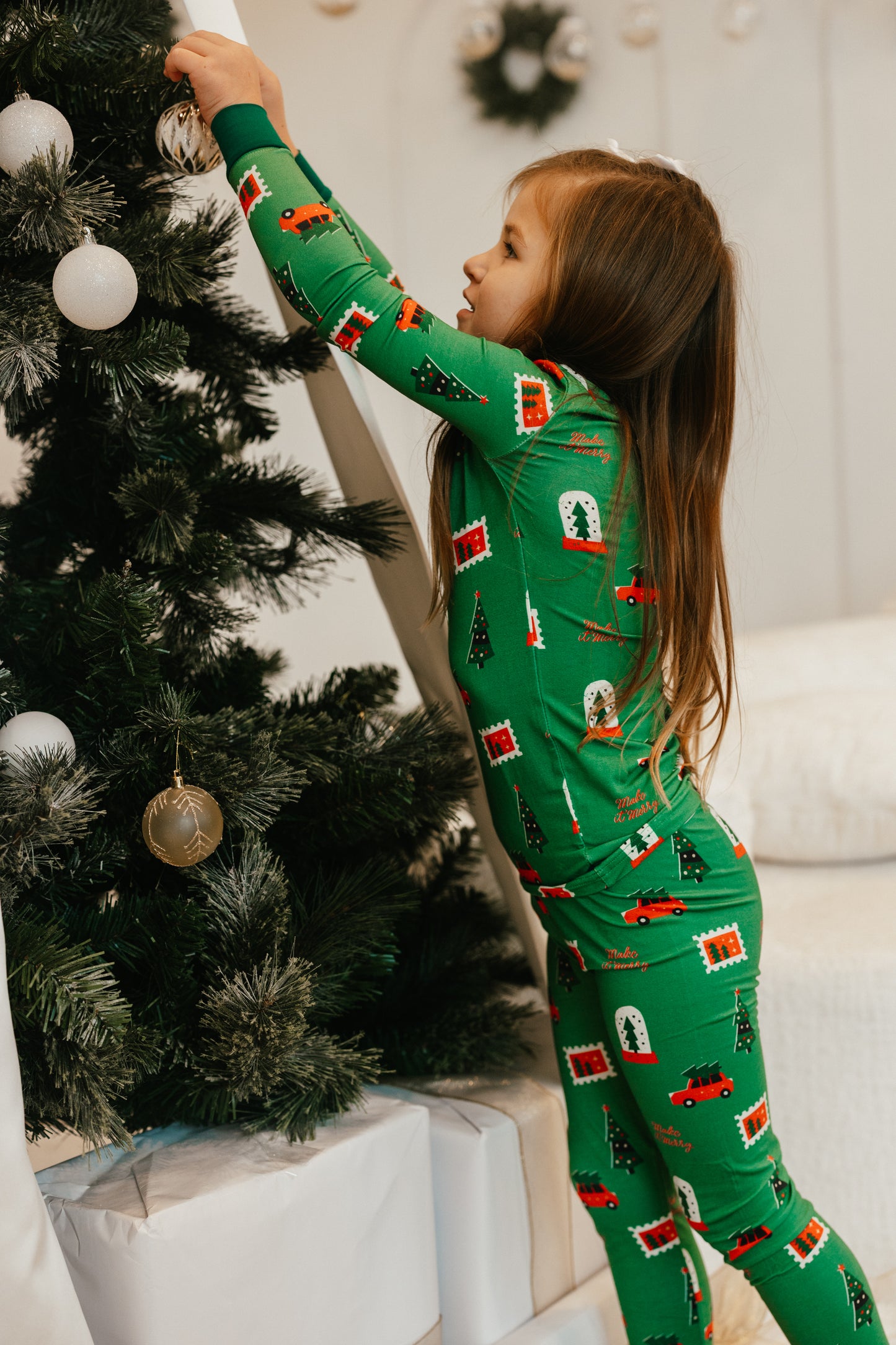 Merry Mail Two Piece Pajama Set