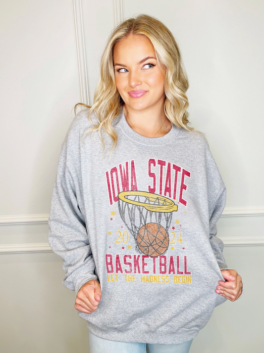 Iowa State Basketball Crewneck