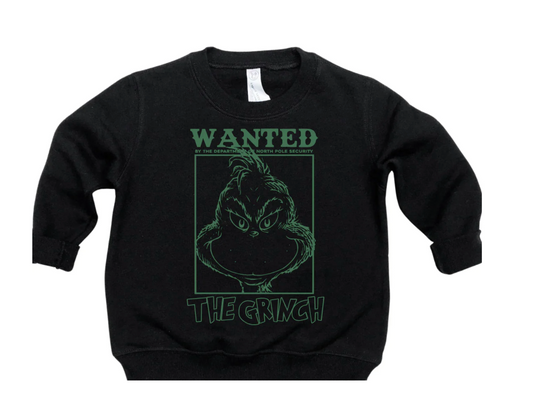 Grinch Toddler Crewneck