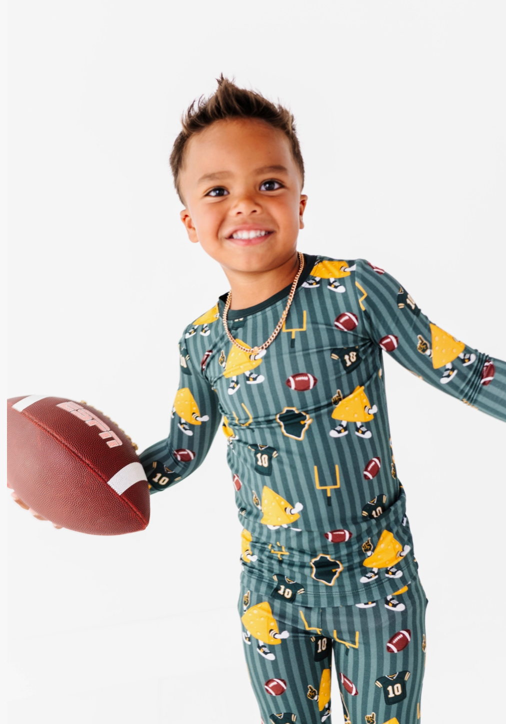 Wisconsin Football Two Piece Pajama Set