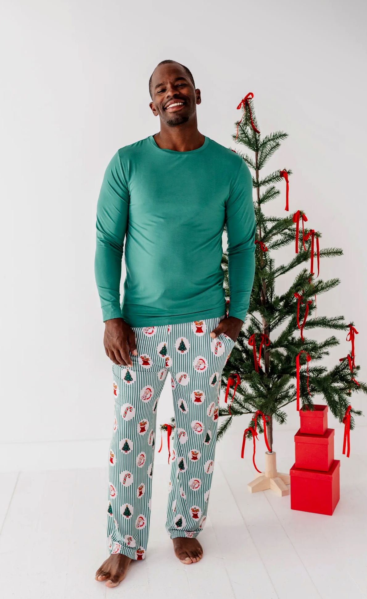 *Pre Order* Christmas Classic Stripe Men's Bottoms