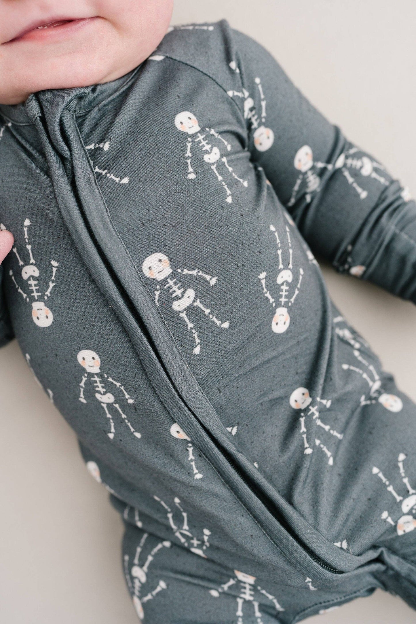 Skelly Squad Zippered Pajama