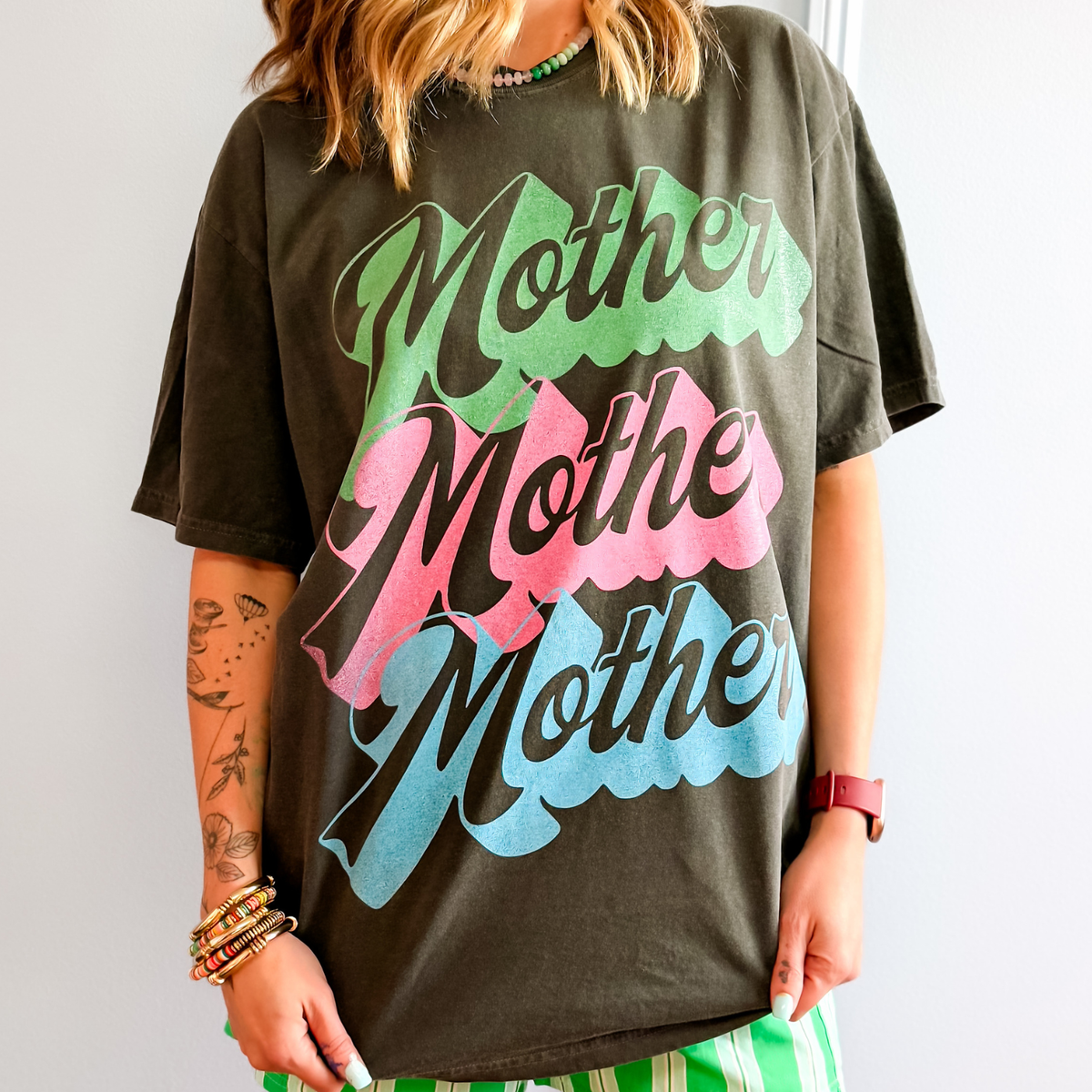 Women's Neon Mother Tee
