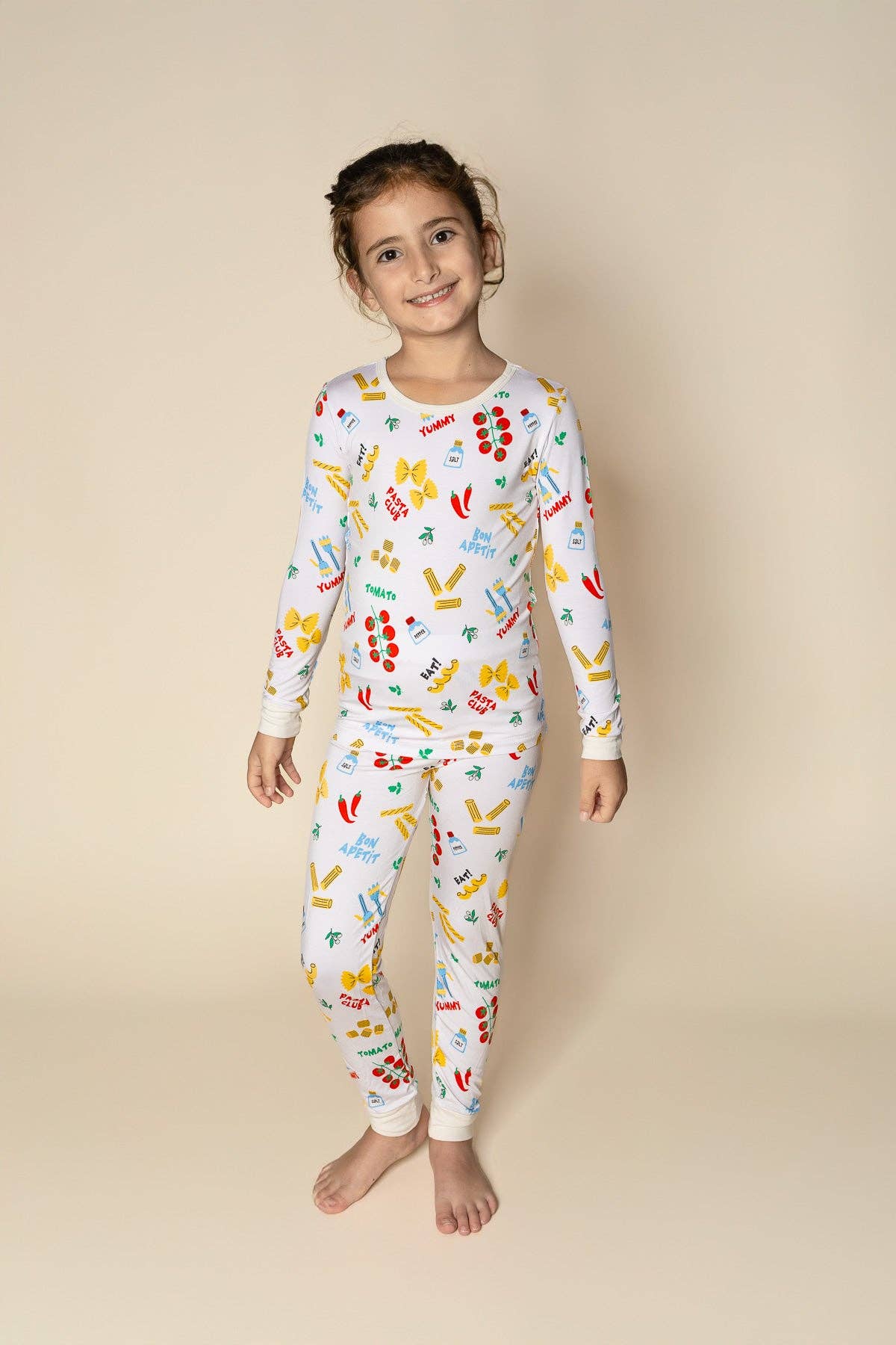 Pasta Club Two Piece Pajama Set