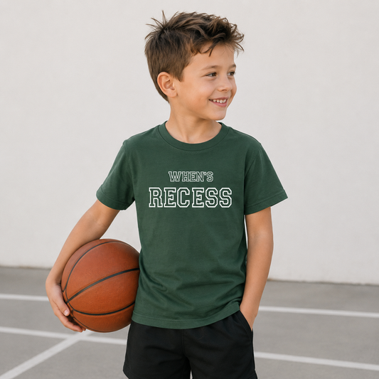 When's Recess Back to School Tee
