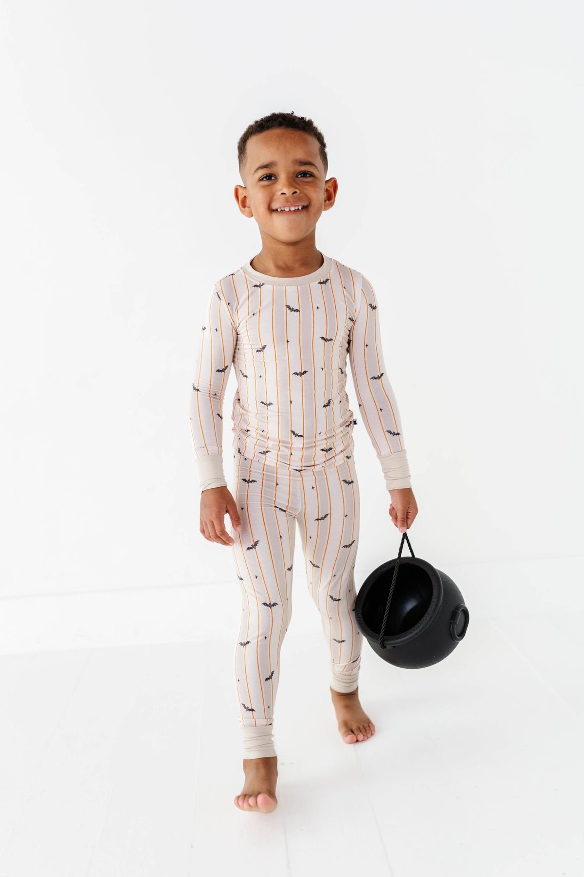 The Batty Bunch Two Piece Pajama Set - Sage