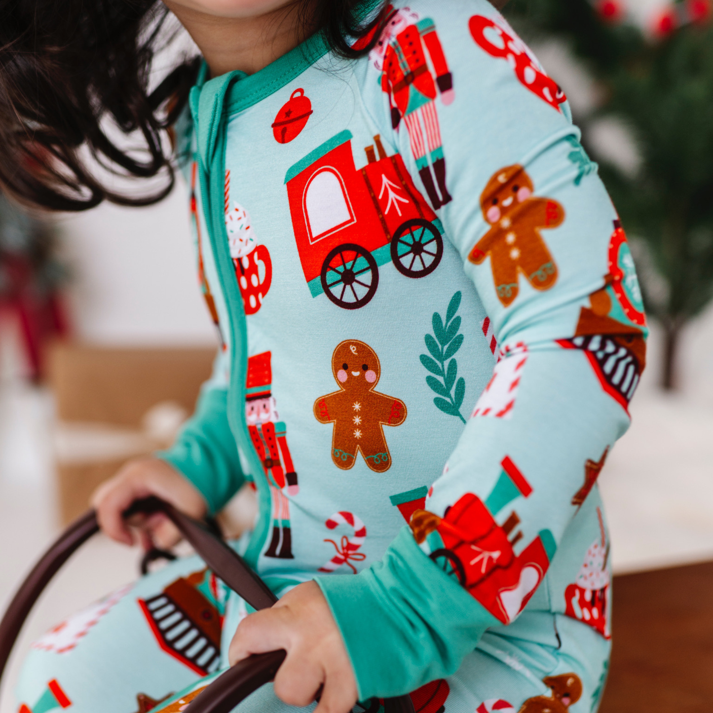 Holiday Express Zippered Pajama