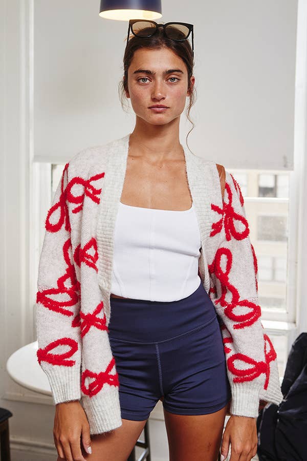 Sweet Bow Women's Cardigan