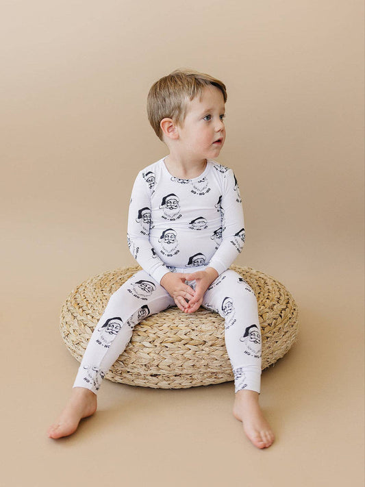 Cool Santa Two Piece Pajama Set
