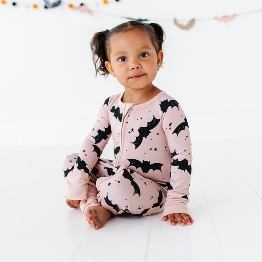 Bat To The Bone Zippered Pajama