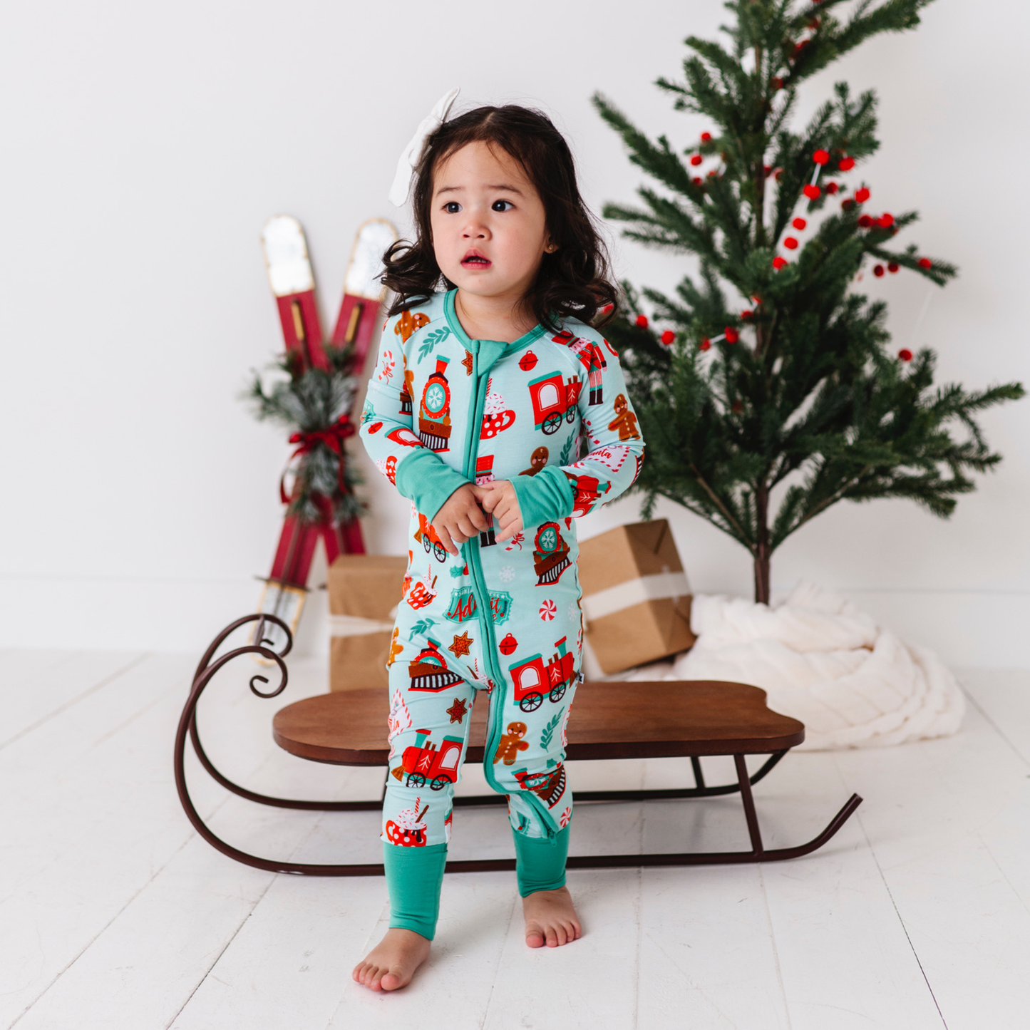 Holiday Express Zippered Pajama