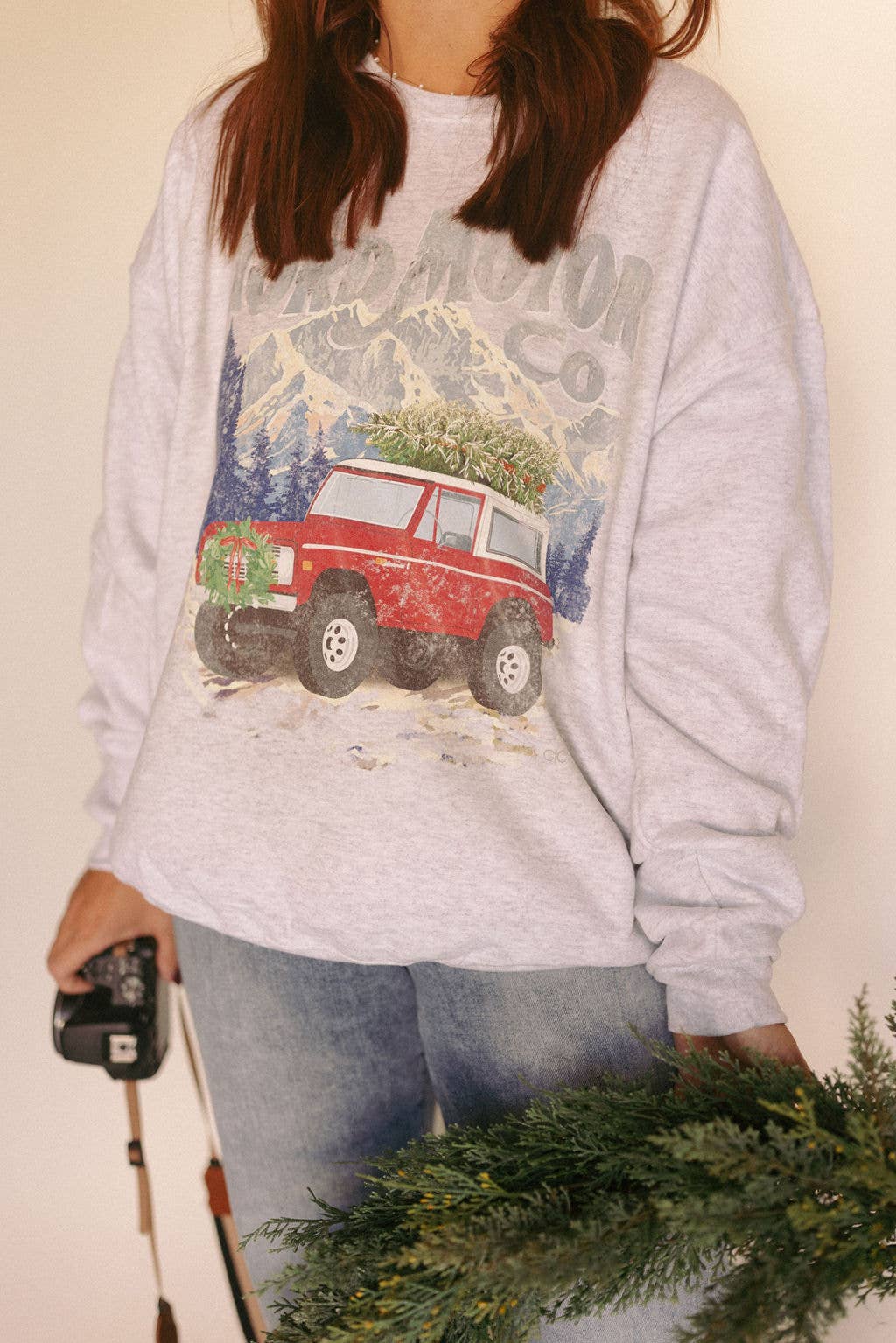 Winter Bronco Women's Crewneck
