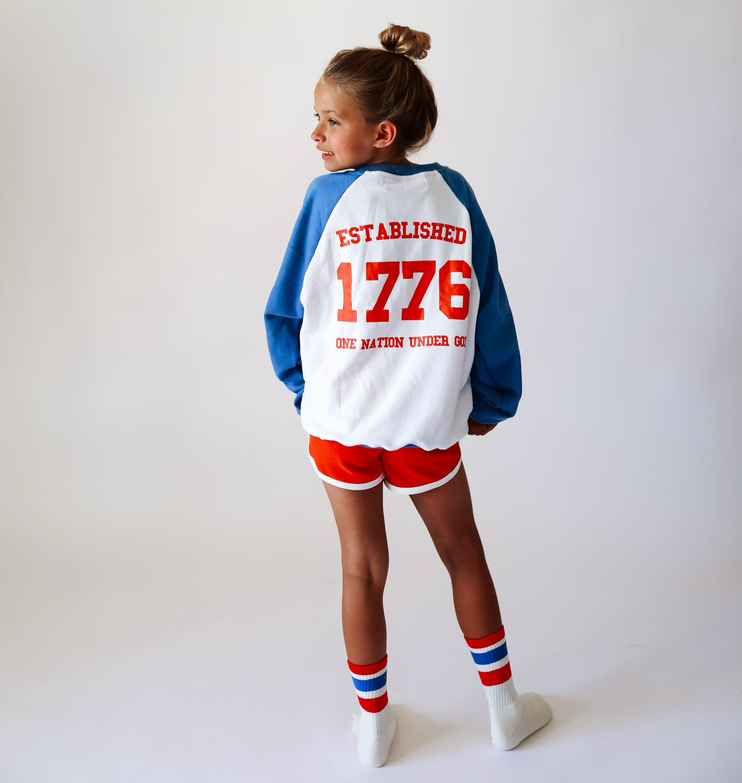 Oversized USA Pullover