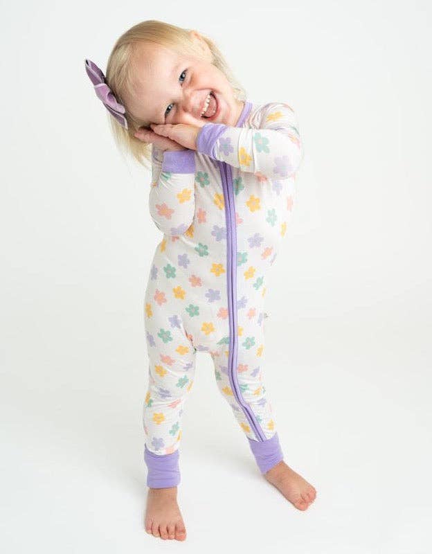 Blooms Zippered Pajama