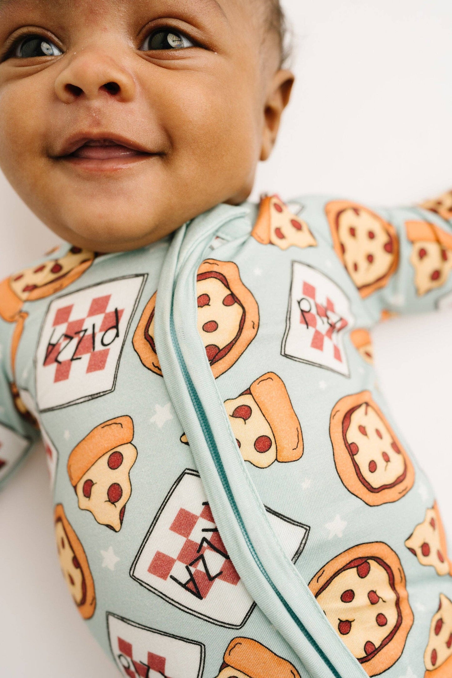 Pizza for Dinner Zippered Pajama