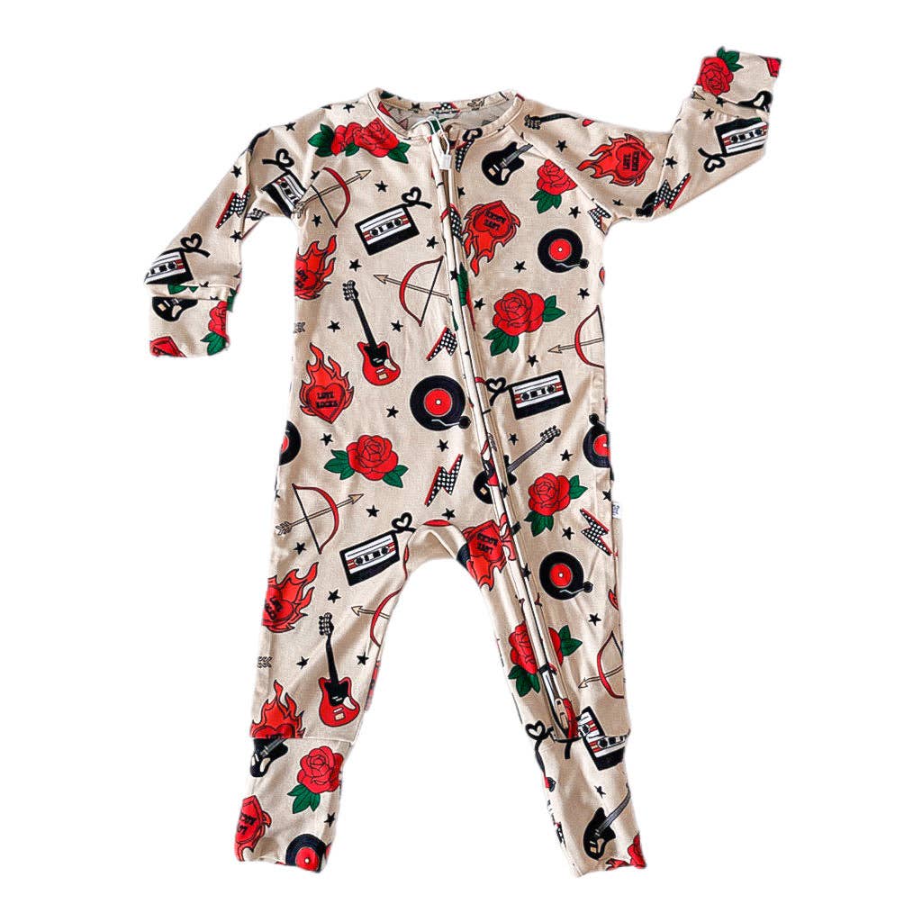 Burnin’ Love Zippered Pajama