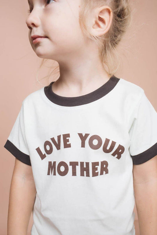 Love Your Mother Ringer Tee