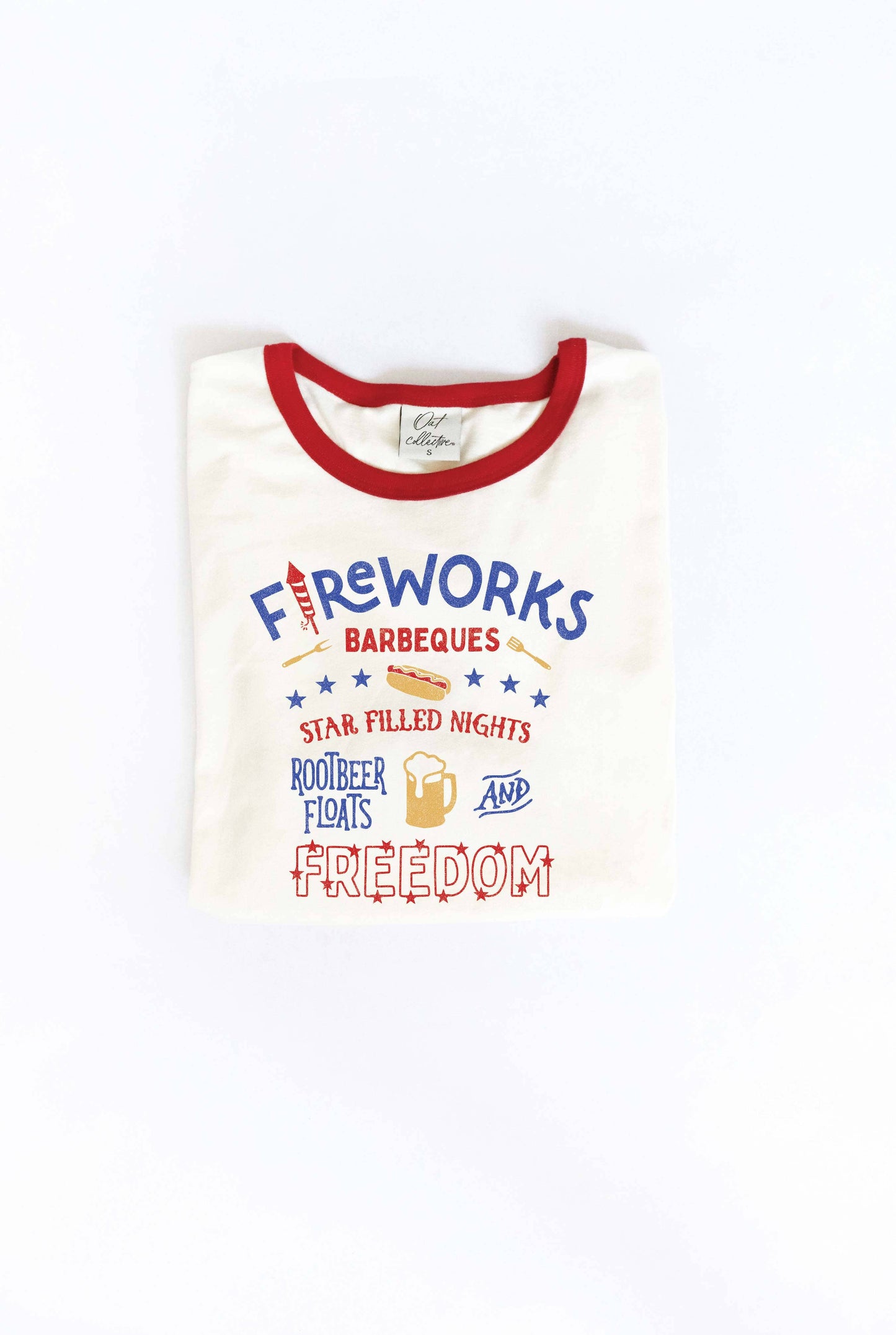 Fireworks and Freedom Adult Tee