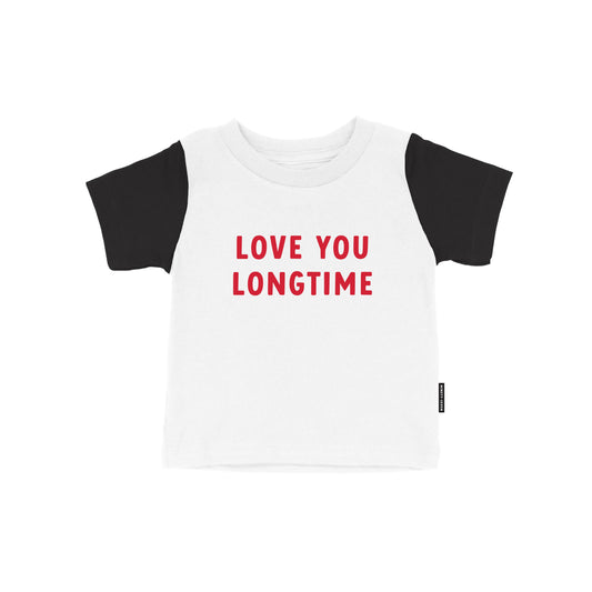 Love You Longtime Valentines Top