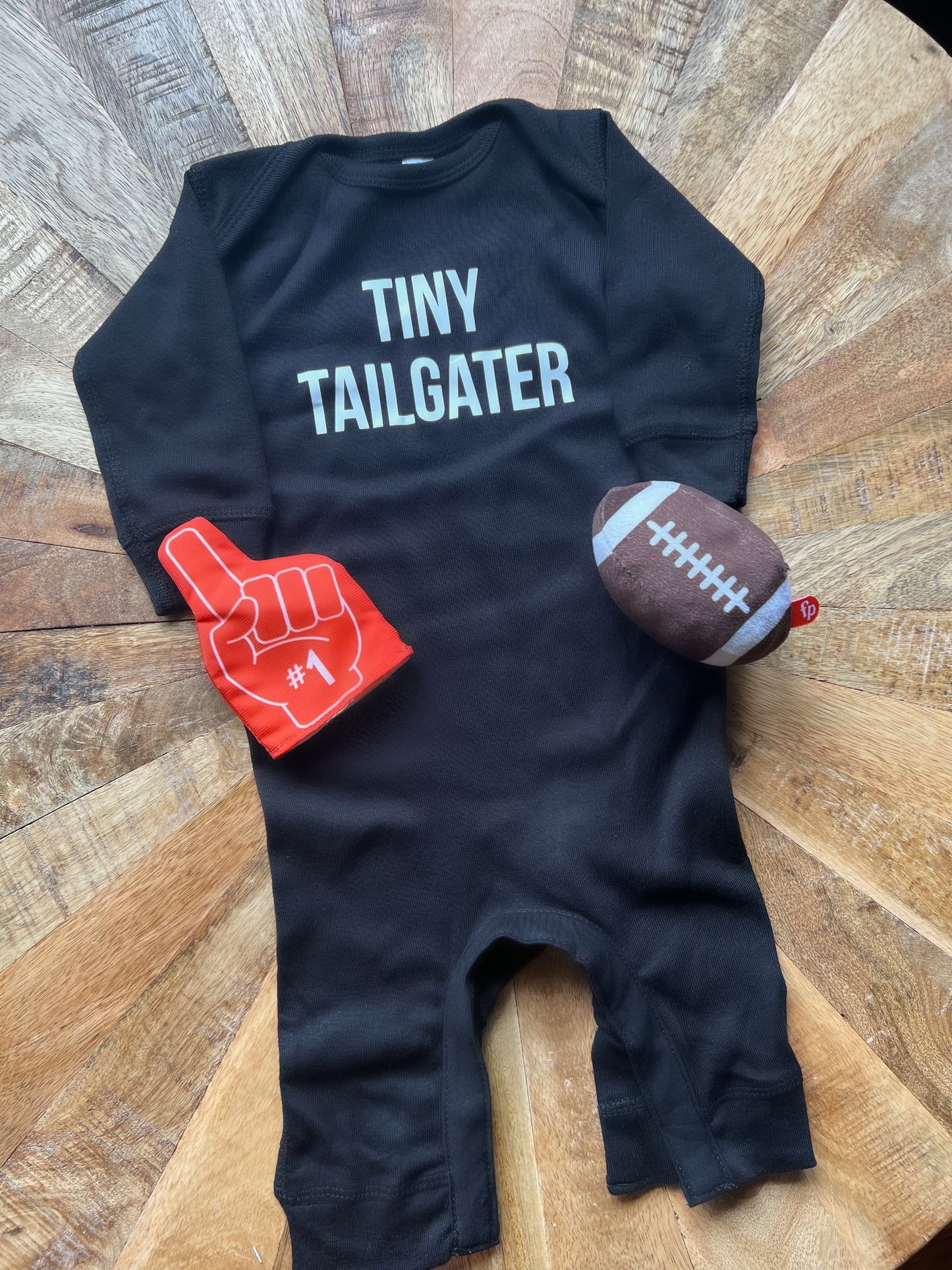 Tiny Tailgater Romper