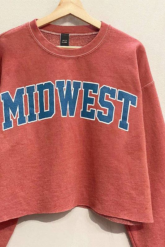 Midwest Cropped Sweatshirt