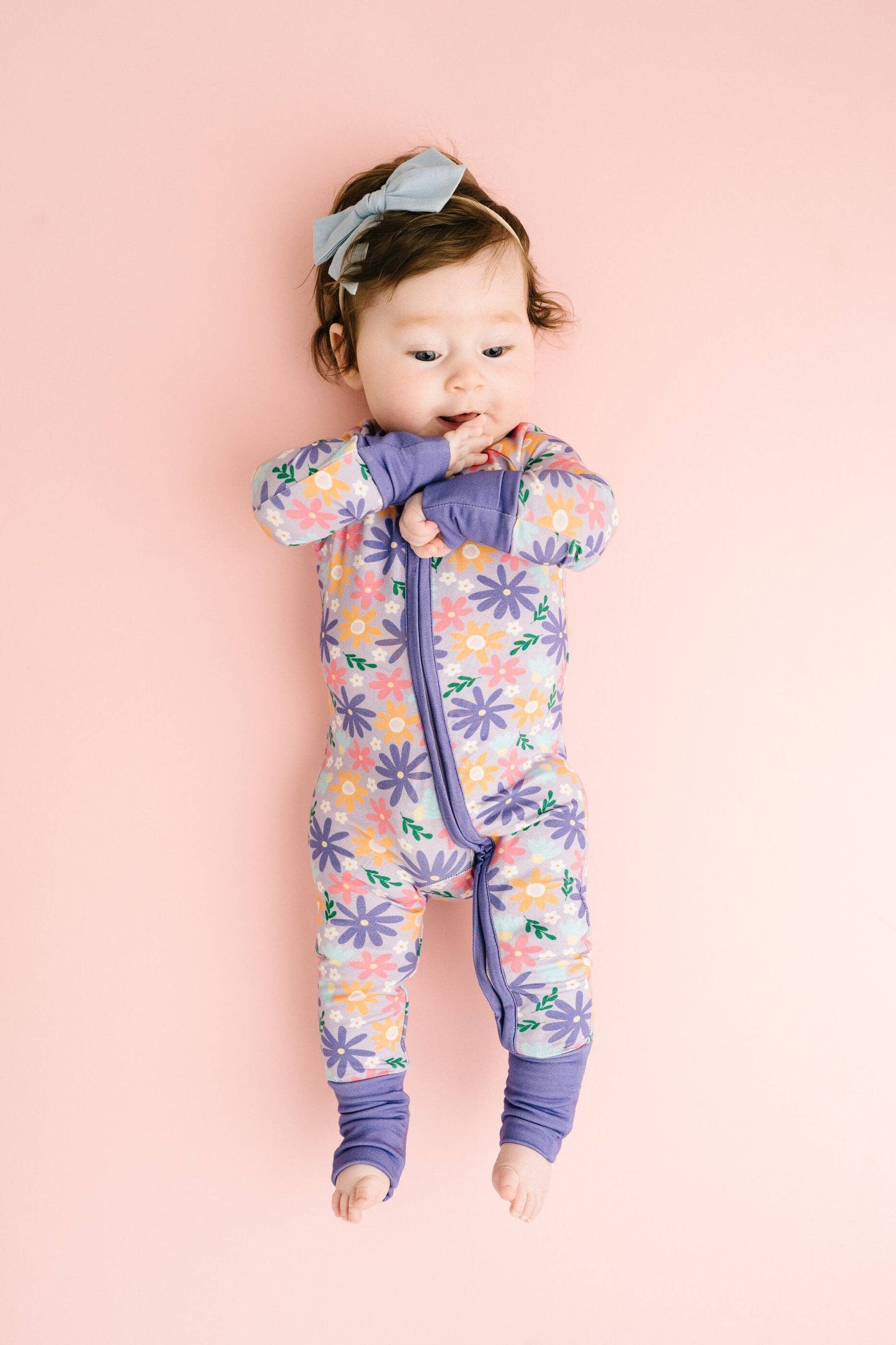 Lavender Zippered Pajama